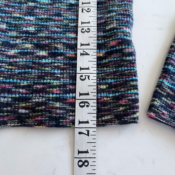 M Missoni Collection patterned intarsia-knit wool blend Sky sweater size 38/ US2 - Picture 13 of 14
